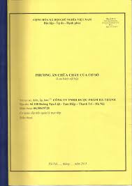 Hướng dẫn xây dựng và thực tập phương án chữa cháy của cơ sở